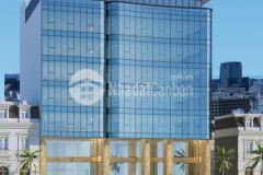 Bán toà văn phòng 9 tầng mặt phố hoàng ngân. dt220m2. mt10m. giá 109 tỷ