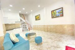 Cho thuê nhà 1 lầu hẻm 62 lâm văn bền, phường tân kiểng, quận 7