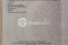 Cần bán tđc hòn rớ đường bùi xuân phái ngay khu dân cư đông đúc