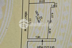 Bán cặp nền nằm gần cầu bình thủy