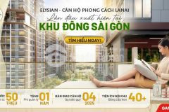 Khu căn hộ cao cấp đầu tiên tại khu đông có gì đặc biệt