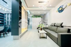Nhà xinh lung linh 1 lầu hẻm xe hơi 1422 huỳnh tấn phát, quận 7