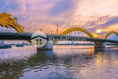 Biệt thự lô góc trung tâm hải châu, 160m2, mới đẹp ở ngay, 1 phút đi bộ ra sông hàn, nhỉnh 5 tỷ