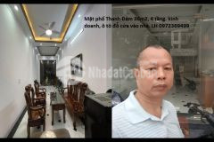 Bán nhà thanh đàm, phân lô mới đẹp, kinh doanh, ô tô, 36m2x4t, 6.15 tỷ.