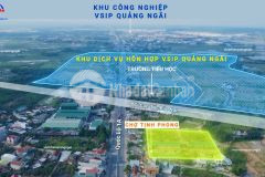 Bán đất nền gía rẻ quảng ngãi ngay khu dịch vụ hỗn hợp vsip quảng ngãi