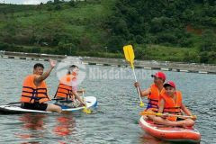 Ck tt 15 945 triệu 1010m2 nền đất giáp hồ đắk long thượng, view hồ, view đồi, tiện kd buôn bán