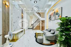 Nhà đẹp 120m2, 4 phòng ngủ, tặng nội thất sang xịn thích quảng đức,phường 5, quận phú nhuận