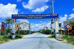 B.án nền 97,8m² đường số 6 kdc đông phú, châu thành, hậu giang