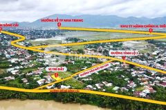 Đất biệt thự ngang hơn 15m gần sông cái diên lạc chỉ 8.2triệum2