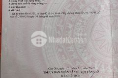 Bán đất mt tam thôn hiệp, cần giờ 6 x 25, giá 3,2 tỷ.