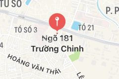 Bán đất mặt ngõ 181 trường chinh, oto tránh, 136m2 giá 23 tỷ