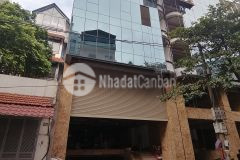 Bán toà văn phòng mặt phố hoàng ngân dt 220m2 9 tầng mt 10m. giá 135 tỷ