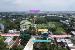 Bán đất sổ riêng thổ cư, diện tích lớn, cạnh kcn