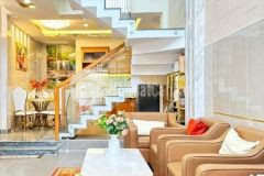 Gò vấp, nhà đẹp lung linh, hẻm 6m, 54m2, 4pn, vuông đẹp, hoàn công đủ