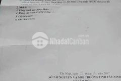 Bán đất tây ninh thị xã hòa thành tại đường 24 phạm hùng 150m2 970 triệu