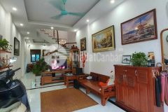 Nhà 4 tầng ô tô cất trong nhà đường thông vân trì vân nội đông anh dt 50m² mt 3,6m