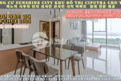 Chung cư sunshine city kđt ciputra cho thuê căn 2 ngủ 1 đa năng full nội thất giá cực tốt