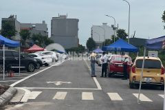 Bán cặp kinh doanh cạnh khu cn quang châu bắc giang, cạnh chung cư evegreen.