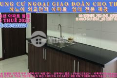 Chung cư ngoại giao đoàn cho thuê căn 2 ngủ nội thất cơ bản diện tích rộng giá linh động.