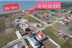 Vợ chồng em muốn ra nhanh lô đất ven biển, cách bãi tắm 30m, full thổ cư, giá 990 triệu