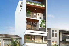 Nnc 4 tầng rộng bề ngang, sàn trống suốt có sẵn thang máy ngay góc 2 mặt tiền tại cẩm lệ mizuland