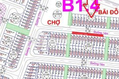 Bán đất liền kề khu b1.4 đường 14m giá rẻ nhất thanh hà cienco 5
