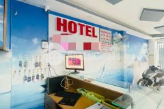 Khách sạn 14 phòng đường liên khu 4 5 doanh thu 100tr 84m2 giá 5,65 tỷ