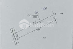 Bán gấp miếng đất gò dầu tây ninh mặt tiền lộ giới
