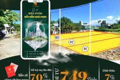 Hoà vang tâm điểm vàng đón đầu sóng đầu tư giá chỉ 749 triệu nền
