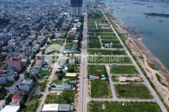 Bán đất sổ đỏ dự án cao xanh a,hạ long trục 31m trần thái tông