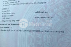 Bán ô đất 325m2 bãi 4 tiền an quảng yên quảng ninh giá chỉ 8trm