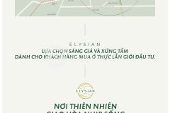 Block d elysian có gì đặc biệt là 1 trong 2 block căn hộ nằm phía trong của dự án