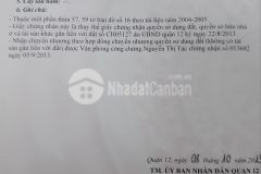 Cần bán đất, có nhà ở, hà huy giáp vào 200m, thạnh lộc quận 12