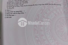 Đât trung tâm huyên, thô cư toan bô, 2 măt tiên đương, sat bên la chơ huyên, bên xe