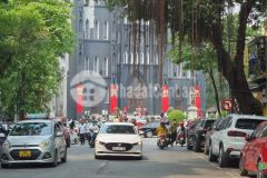 Bán nhà mặt phố nhà thờ hoàn kiếm sổ đỏ 1 chủ 285m x 2 tầng mt 8.5m