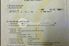 Đất đất giáp rạch lớn giá chỉ nhỉnh hơn 1trm2 xã bình khánh