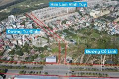 Hạ giá sốc, đất cổ linh, tư đình, 65m2, mt4.5m, phân lô, ô tô tránh, nhỉnh 6 tỷ