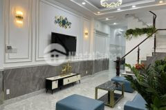 Hẻm ô tô huỳnh tấn phát thị trấn nhà bè 4 tầng mới 64m2 6.5tỷ