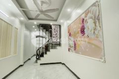 Nhà mới đón tết 32m 5 tầng thiết kế hiện đại 3 phòng ngủ đầy đủ công năng, ô tô tải đỗ cổng.