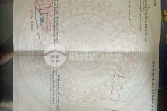 Bán đất mặt tiền đường phong châu tái định cư đất lành đường nhựa 22m