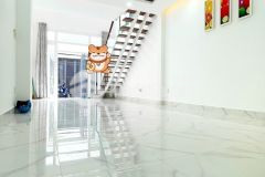 Hẻm ô tô âu dương lân f3 q8 4 tâng mới 57m2 9.6 tỷ.