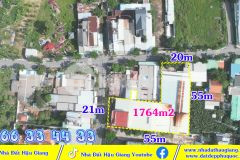 Bán 1764m2 đất xuân thới thượng, huyện hóc môn shr 47 tỷ. lh0966334433.