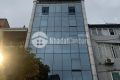 Bán tòa văn phòng trần quốc hoàn 75m2 x 6t mt 6m 2 mặt đường trước sau thang máy