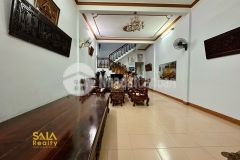 Cho thuê nhà 2 tầng mặt tiền dương văn nga đầy đủ nội thất 11tr tháng