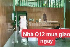 Bán nhà 44m2 sạch mới đẹp gần cầu hai cứng, an phú đông q12