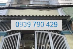 Hẻm ô tô kia morning bà hom f13 q6 03 tầng 42m2 5.7 tỷ.