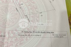 Bán gấp miêng đất trả nợ, trước mua 800tr giờ cần tiền bán 390tr