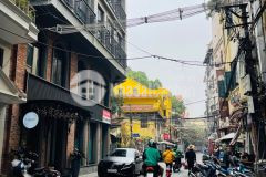 Mặt phố ngũ xã, phố đi bộ quận ba đình, 5 tầng 69 m2 giá đầu tư