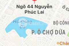 Lô góc, oto tránh, mặt tiền 6,4m ngõ 44 nguyễn phúc lai, 17,5 tỷ
