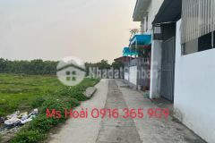 Cần bán lô đất đẹp vuông góc cạnh diện tích 48.8m2 mê linh hà nội